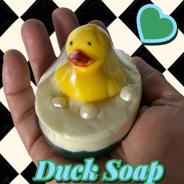 Handmade Duck Soap – 100% Soap | Fun & Moisturizing | 3 to 3.7 oz