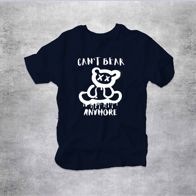 Can't Bear Anymore Shirt, Birthday Gift, Bear Shirt, Gift for Friend, Cool Shirt, Bear Graphic T-Shirt, Back To School Shirt