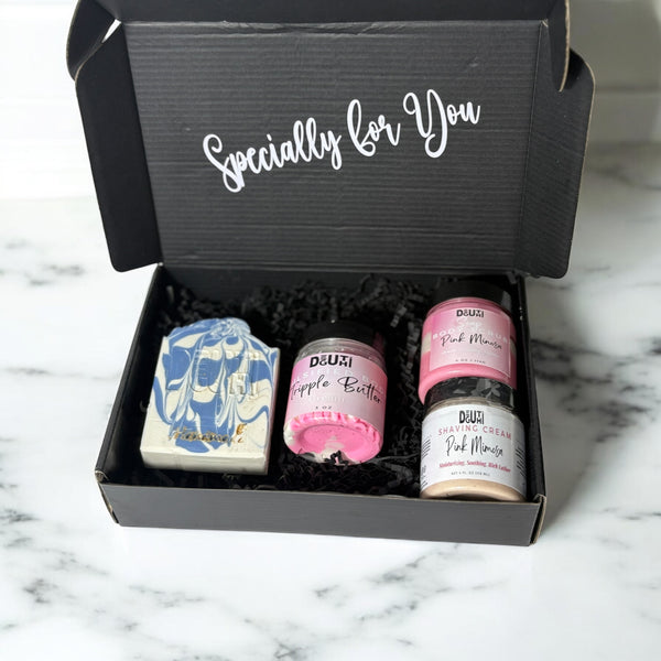 Pink Mimosa Self-Care Gift Set