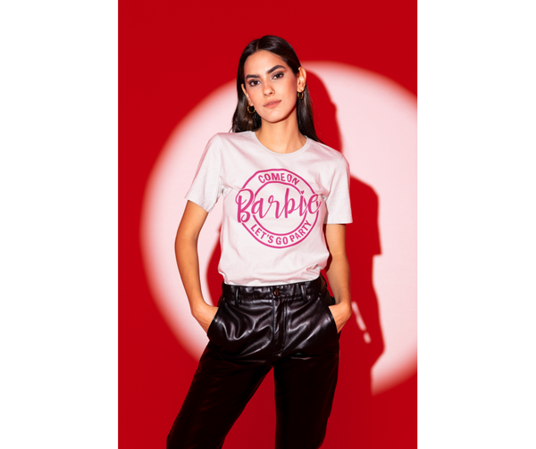Barbie Let's Go Party Shirt - Fashionable Barbie Inspired