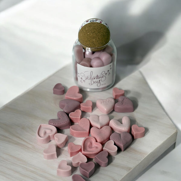 Hearts Mini Hand Soap Jar – Choose Your Scent