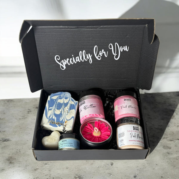 Luxury Self-Care Gift Box – Indulgent Skincare & Body Care Set