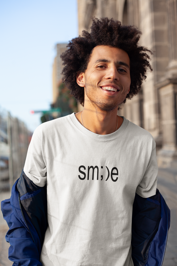 Get Your Smile T-shirt Today |  Wardrobe with Positivity