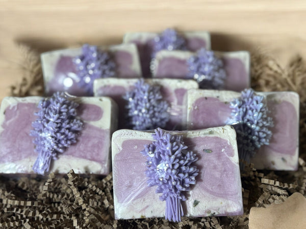 Handcrafted Lavender Soap Bar - Luxurious Aromatherapy